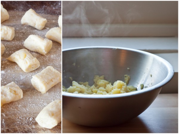 Homemade Gnocchi with Roasted Tomato Basil Sauce >> Blogging Over Thyme