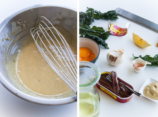 Kale Caesar Salad with Hard-Boiled EggsKale Caesar Salad with Hard-Boiled Eggs