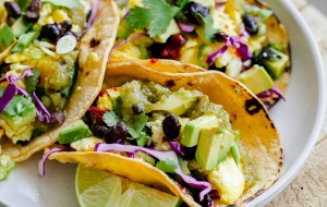 Vegetarian Breakfast Tacos