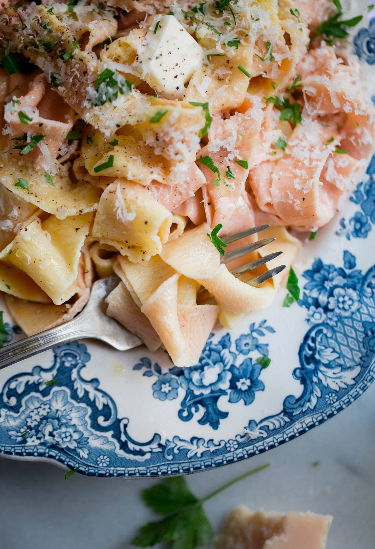 Homemade Pappardelle Pasta (two ways!) A Beautiful Plate