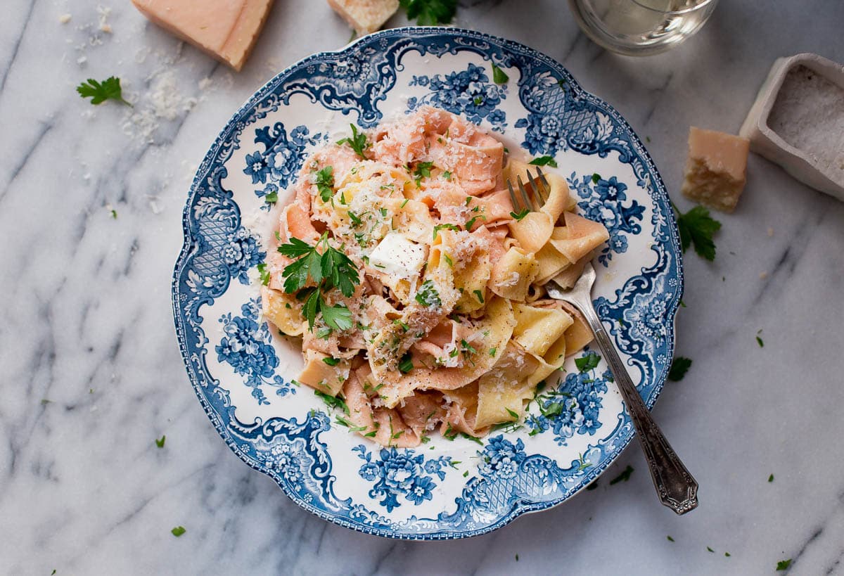 Homemade Pappardelle Pasta (two ways!) A Beautiful Plate