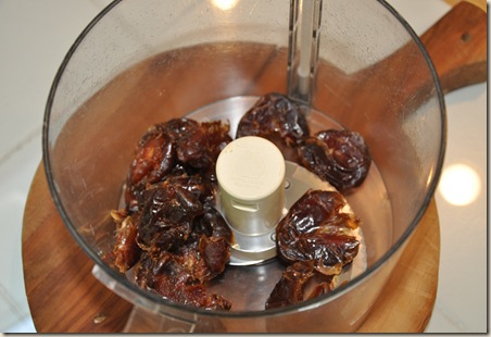 Pitted Dates in Food Processor