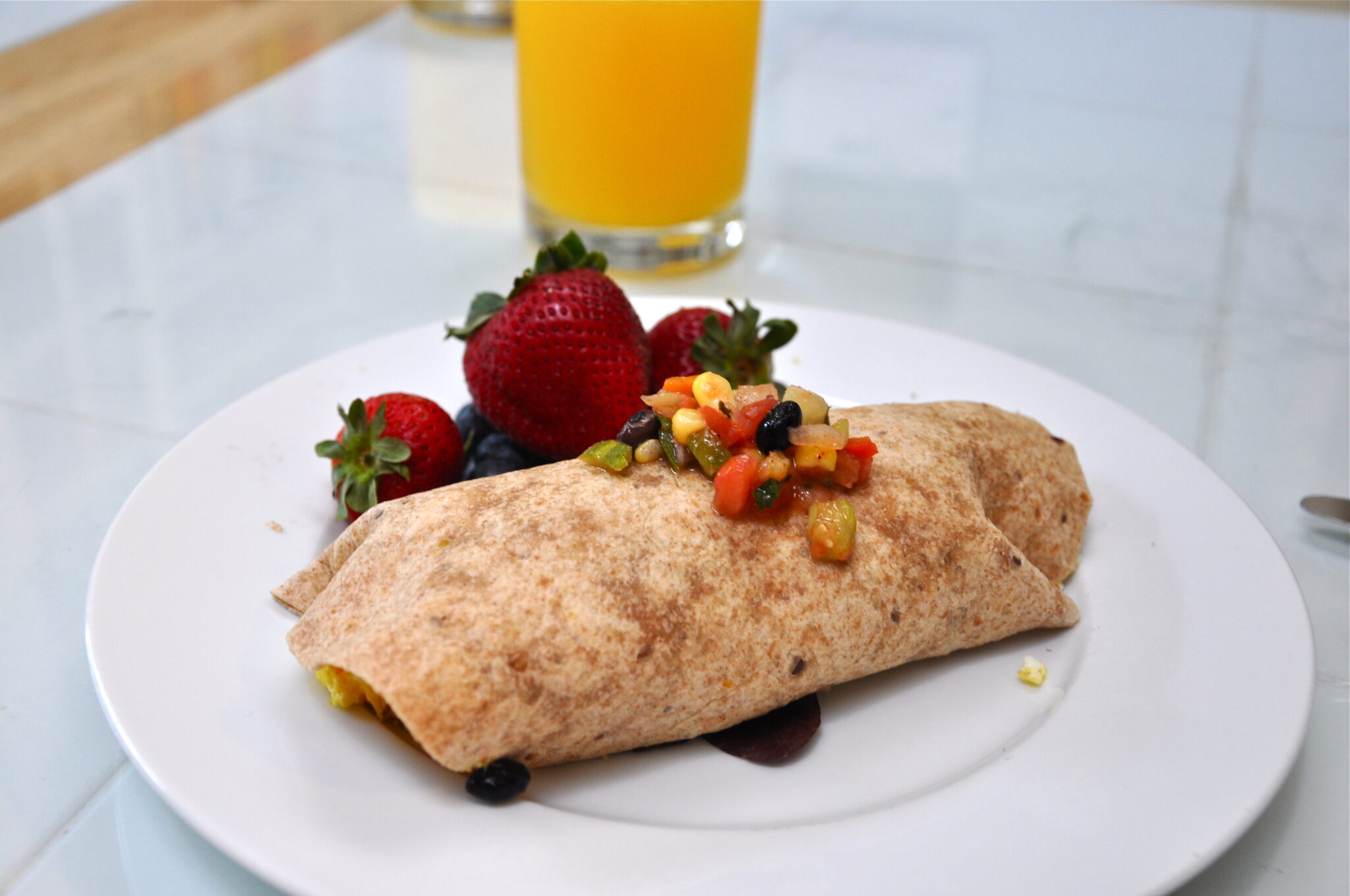 The Awesome Breakfast Burrito