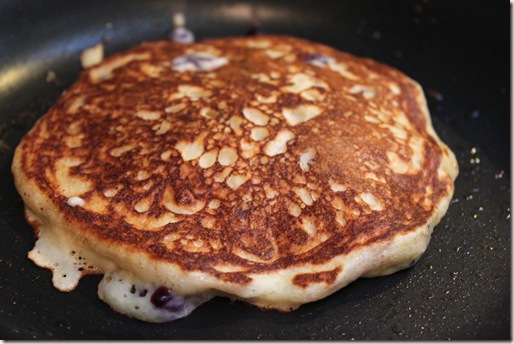 Blueberry Quinoa Pancakes