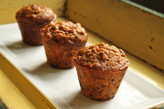 Carrot Pumpkin Spelt Muffin