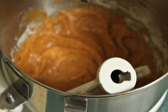 Carrot Pumpkin Spelt Muffin Batter