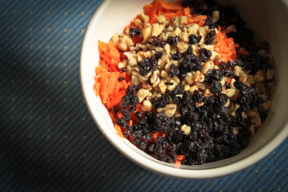 Carrot Pumpkin Spelt Muffin Add Ins