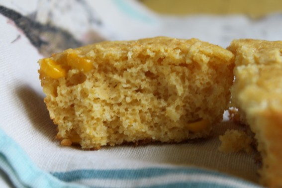 Buttermilk Corn Muffin Crumb