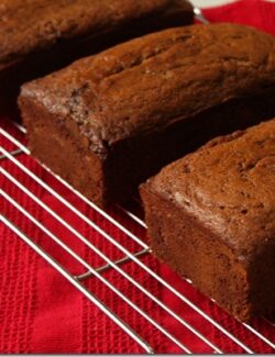 Banana Bread Loaves on Wire rack