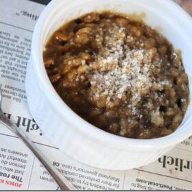 Porcini Mushroom Risotto