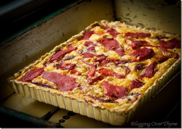 red_pepper_goat_cheese_tart