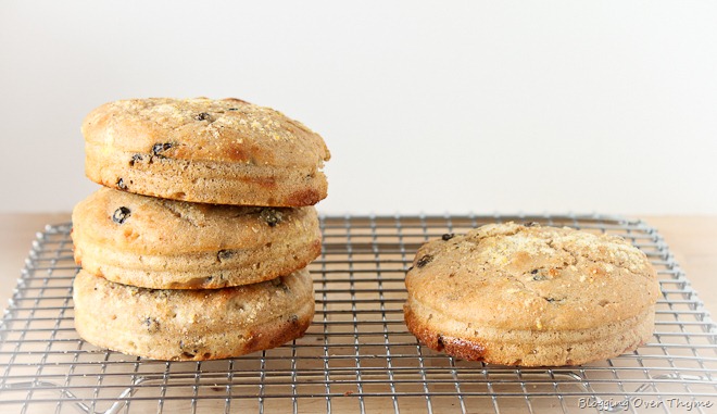 Cinnamon Raisin English Muffins