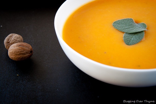 Simple Butternut Squash Carrot Soup