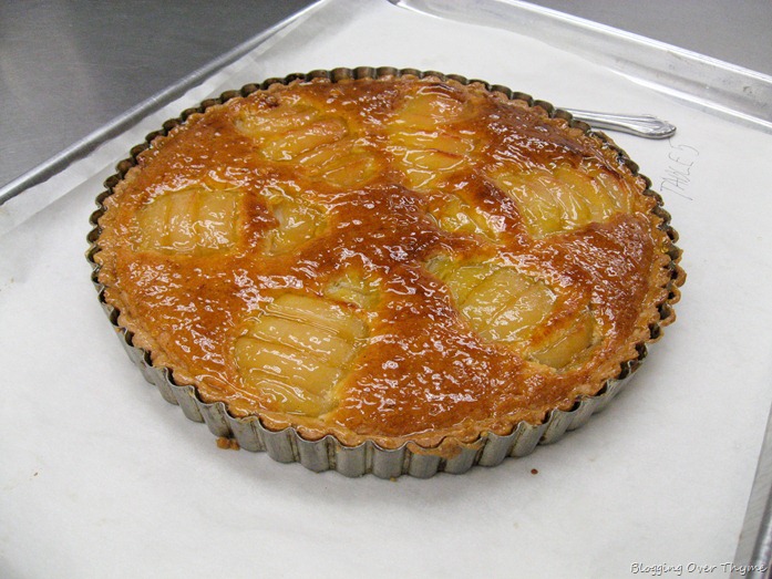 Poached Pear Tart 
