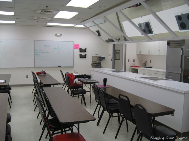 culinary school classroom