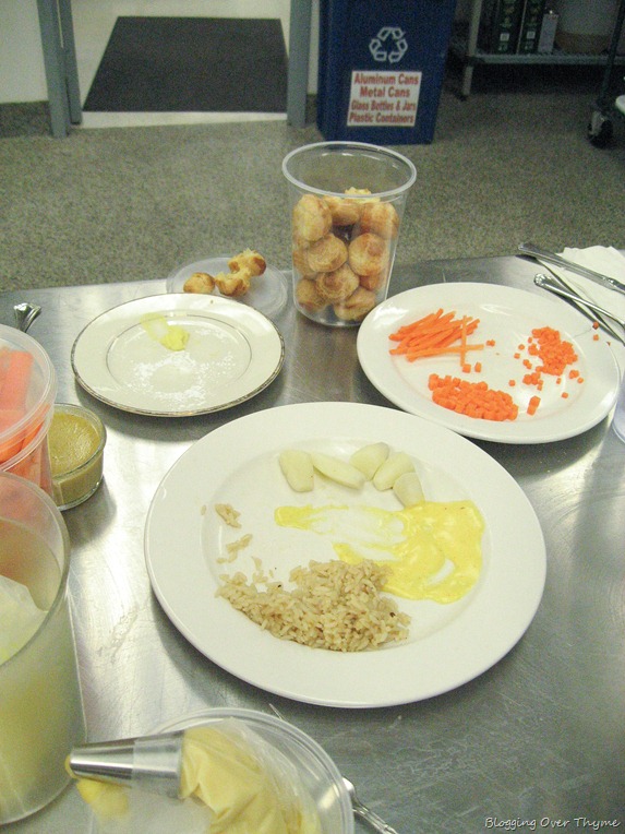 culinary school practical exam