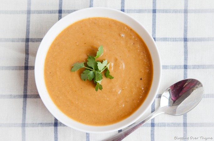 Roasted Eggplant Soup