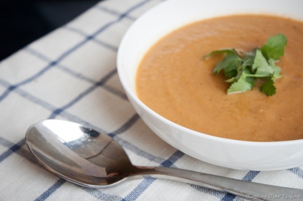 roasted eggplant soup