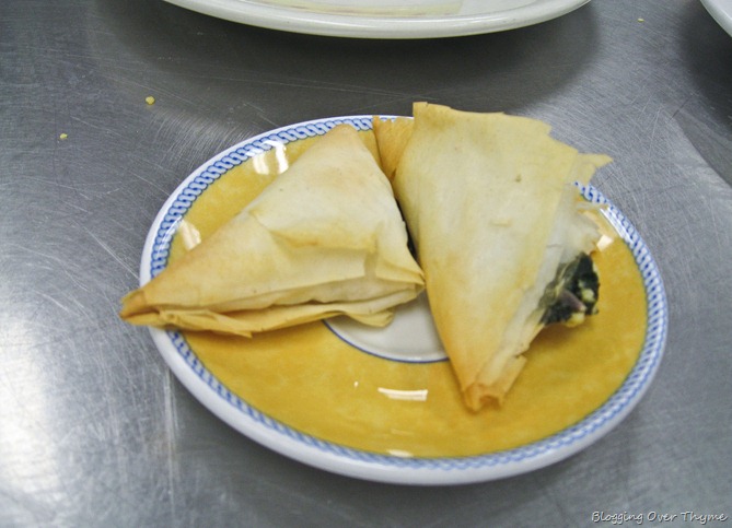 Homemade Spanakopita