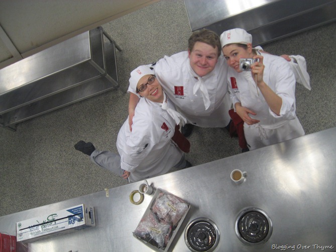 culinary school students