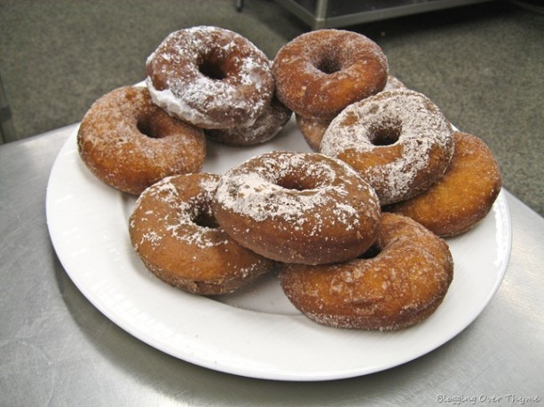 homemade doughnuts