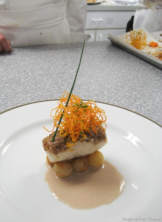 crusted halibut