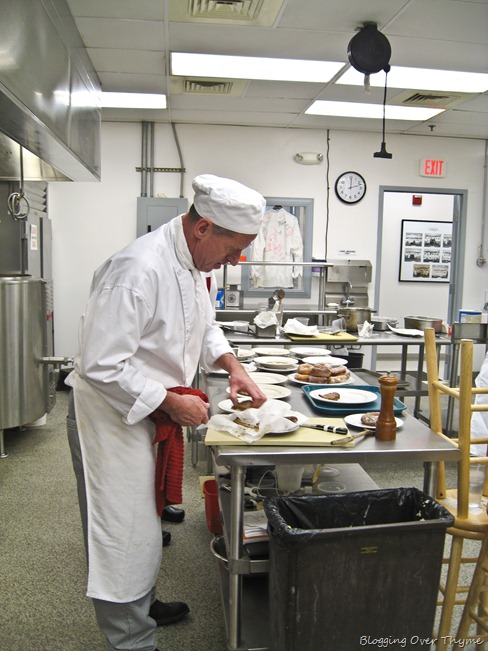 Culinary school classroom