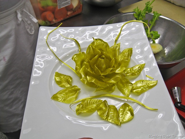 pulled sugar flower