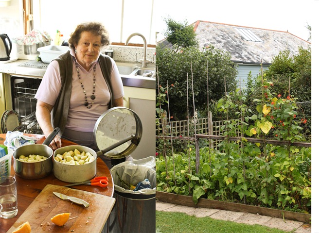 A Beautiful Plate Grandmother in Cornwall