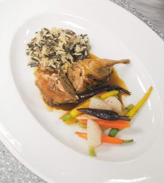 braised quail