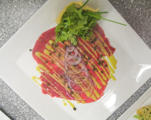 beef carpaccio