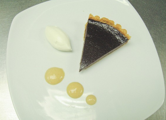 chocolate tart