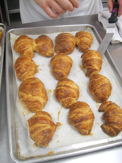 homemade croissants