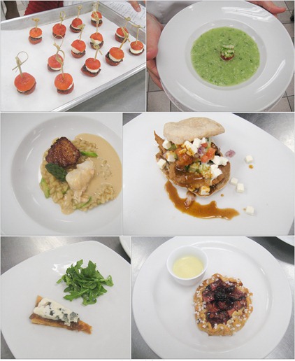 six course tasting menu challenge L'Academie de Cuisine