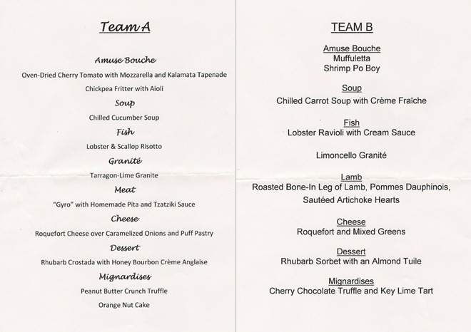 Tasting menu discount