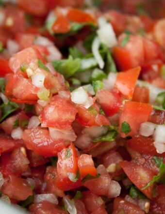 Homemade Pico De Gallo