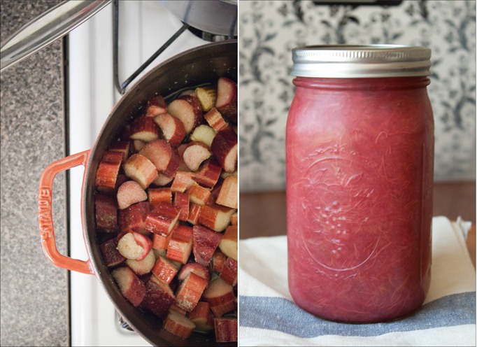 Simple Rhubarb Compote