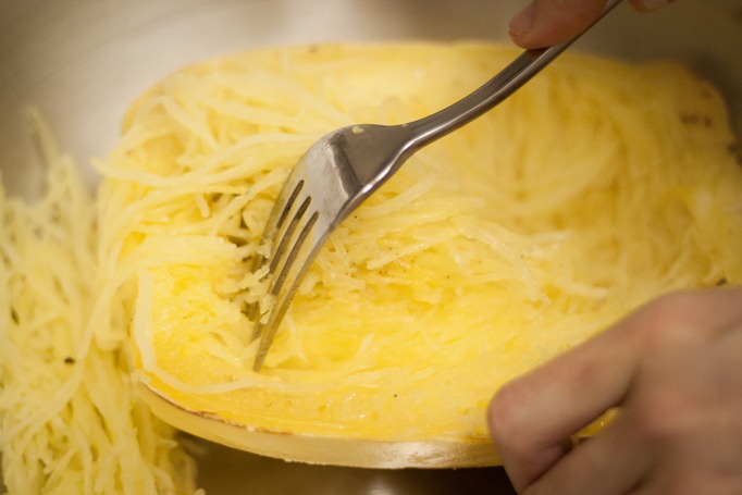 Raked Spaghetti Squash