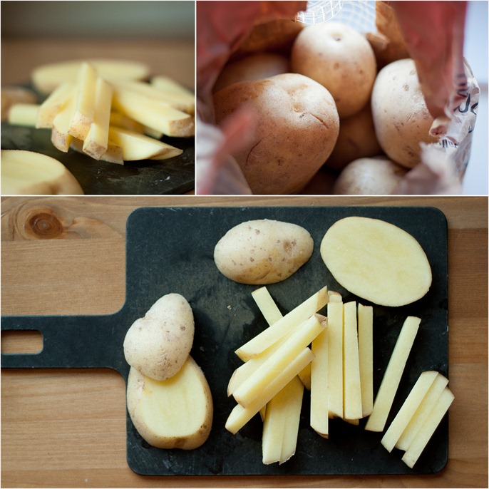 homemade frites