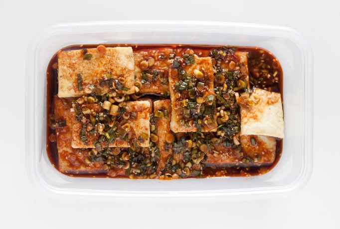 traditional korean braised tofu