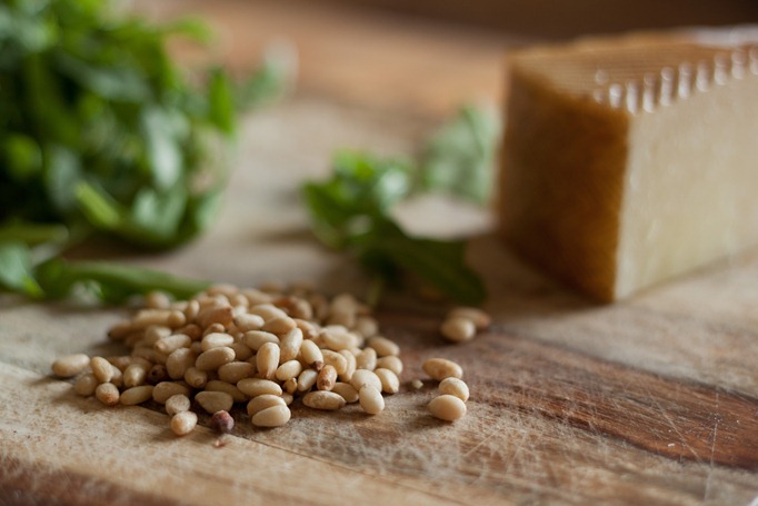 Arugula Pesto Ingredients