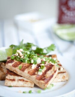 Grilled Asian Tofu Bowls