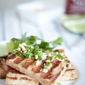 Grilled Asian Tofu Bowls