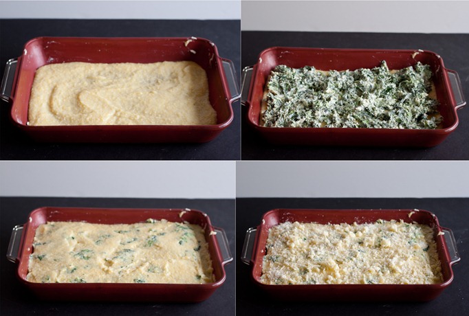 How to Make Polenta Al Forno with Collard Greens