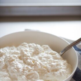 Homemade Ricotta Cheese