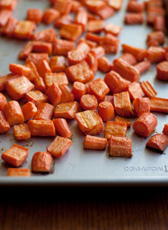 Roasted Carrots on Sheet Pan