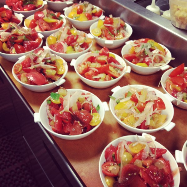 tomato and fennel salad