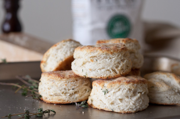 Parmesan Thyme Buttermilk Biscuits