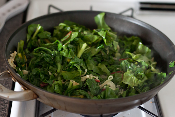 Company Eggs with Greens