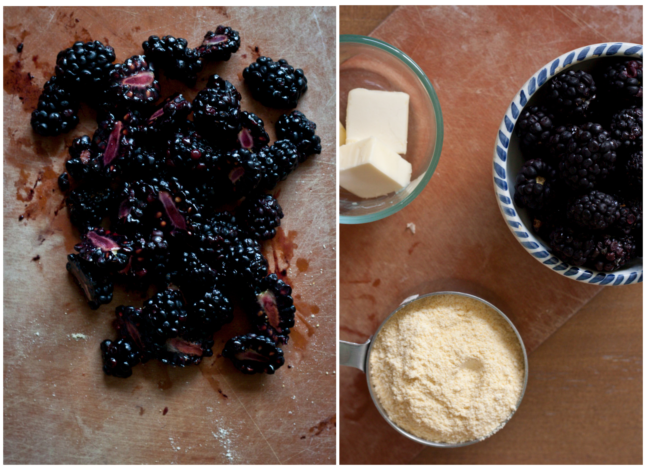 Fresh Blackberries for Blackberry Corn Muffins